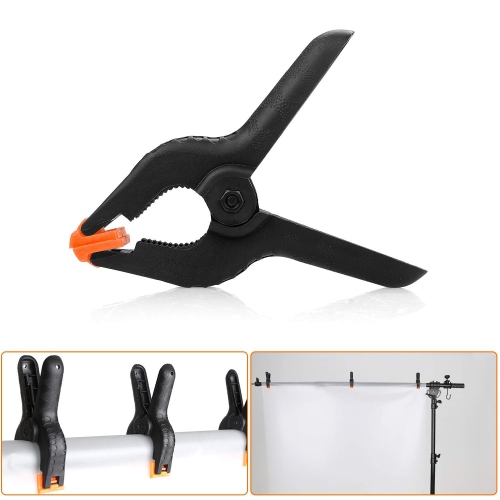 Stanz 10PCS 10 pack Muslin Backdrop Spring Clamp 4 inches 11 centimeters for Photo Studio