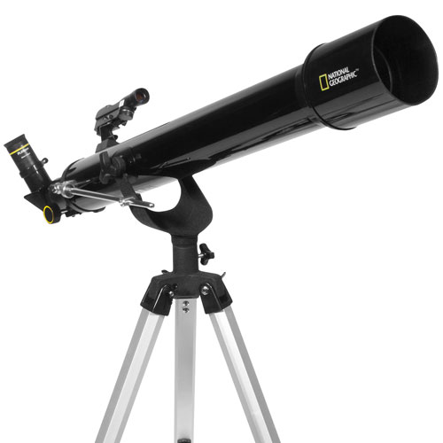 National Geographic 50/600 AZ Refractor Telescope - Yellow - Cathedral  Electronics