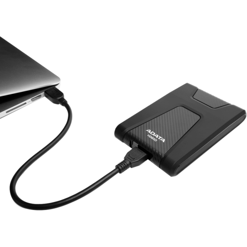 Adata HD650 2TB External Hard Drive - AHD650-2TU31-CBK - 2.5inch - Black