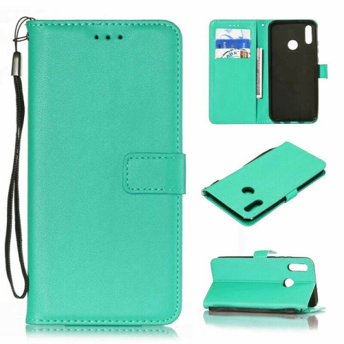 CSMART  [Cs] Huawei P30 Lite Case, Magnetic Leather Folio Wallet Flip Case Cover With Card Slot In Teal