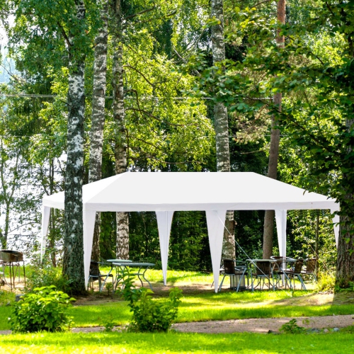 Costway 10'x20'Canopy Party Wedding Tent Heavy Duty Gazebo Pavilion Cater Event Outdoor