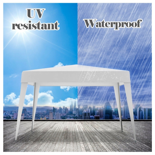 Costway 10'x10' Wedding Party Event Tent Canopy Gazebo Pavilion Cater Heavy Duty