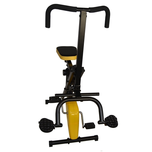Strength Training POWER RIDER Total Crunch W Hydraulic Bike Body Horse