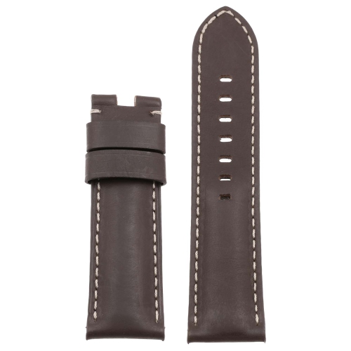 DASSARI Smooth Leather Men s Watch Band Strap for Panerai