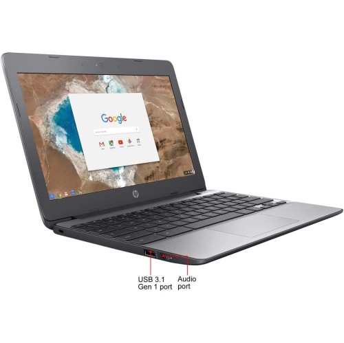 HP Chromebook 11 - Intel Celeron N3050 - 4GB LPDDR3 - 16GB eMMC - Chrome OS - Charcol Grey by HP - Refurbished condition - Image 6