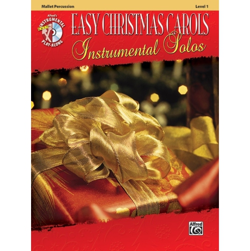 Music Easy Xmas Carols Instrumental Solos w/CD - Mallet