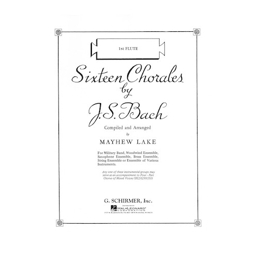 Music Sixteen Chorales BB Clarinet I