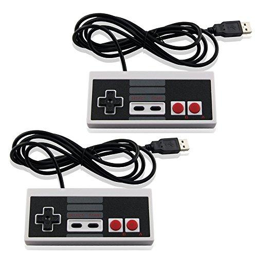 2 USB PC Controller bundle - Top Wired Paddle Joypad & Gamepads Emulator-Compatible w/ PC by MarioRetro