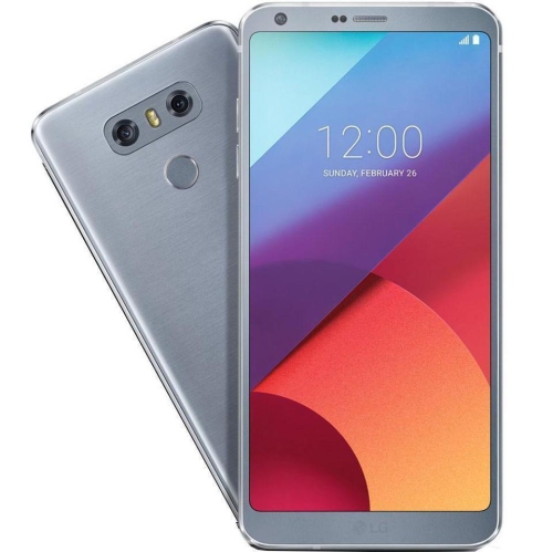 Refurbished (Excellent) - LG G6 32GB Ice Platinum Unlocked Canadian Model H873 Smartphone - Certified Refurbished