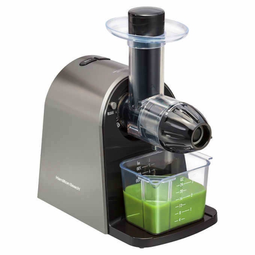 REFURBISHED, Hamilton-Beach Masticating Juicer Slow Action, Electric, for Fruits and Vegetables
