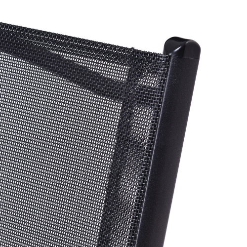 Gymax 3 Pcs Bistro Set Garden Backyard Table Folding Chairs Outdoor Patio Furniture