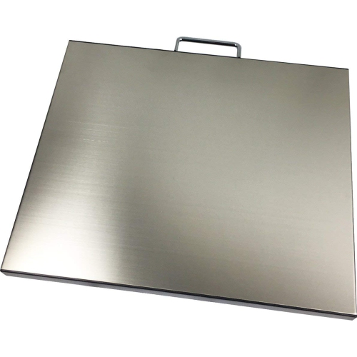 400 Pound Capacity Large Platform Shipping Scale Digital Stainless Steel Postal Floor Bench, for Office Home