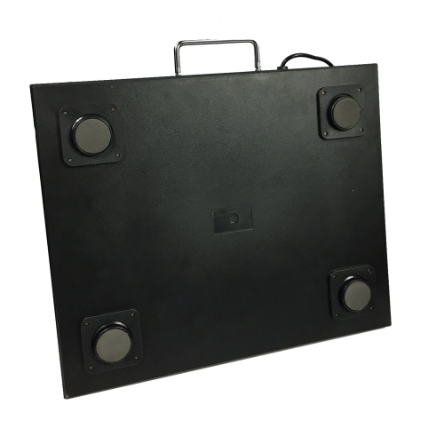 400 Pound Capacity Large Platform Shipping Scale Digital Stainless Steel Postal Floor Bench, for Office Home