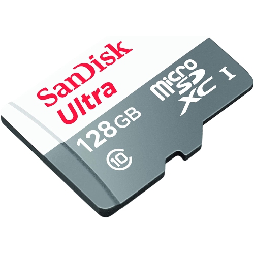 SanDisk Ultra 128GB 80MB/s UHS-I Class 10 Micro SD Card SDSQUNS-128G