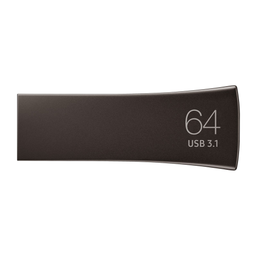 Samsung 64GB USB 3.1 Flash Drive BAR Plus Titan Gray up to 200MB/s