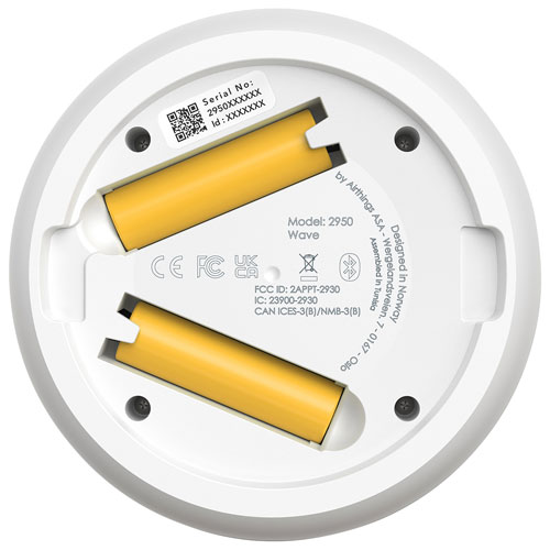 Détecteur de radon sans fil Wave 2 d'Airthings