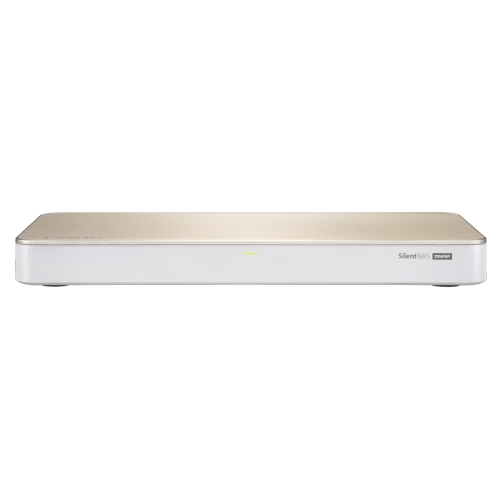 QNAP HS-453DX-8G Silent and Fanless Multimedia NAS Hybrid Storage Structure, 10GbE Connectivity, and HDMI 2.0 4K Output Screen Reader Support