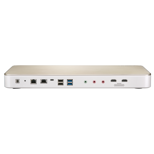 QNAP HS-453DX-8G Silent and Fanless Multimedia NAS Hybrid Storage Structure, 10GbE Connectivity, and HDMI 2.0 4K Output Screen Reader Support