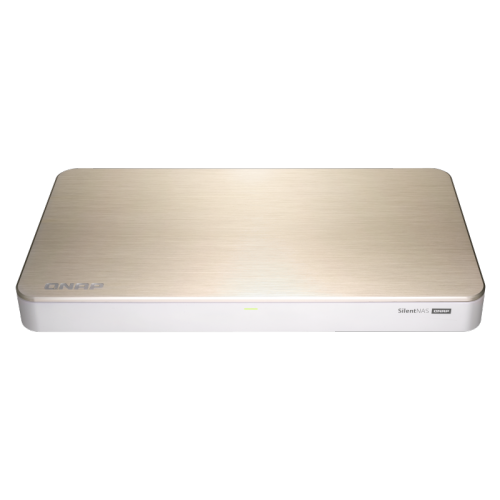 QNAP HS-453DX-8G Silent and Fanless Multimedia NAS Hybrid Storage Structure, 10GbE Connectivity, and HDMI 2.0 4K Output Screen Reader Support
