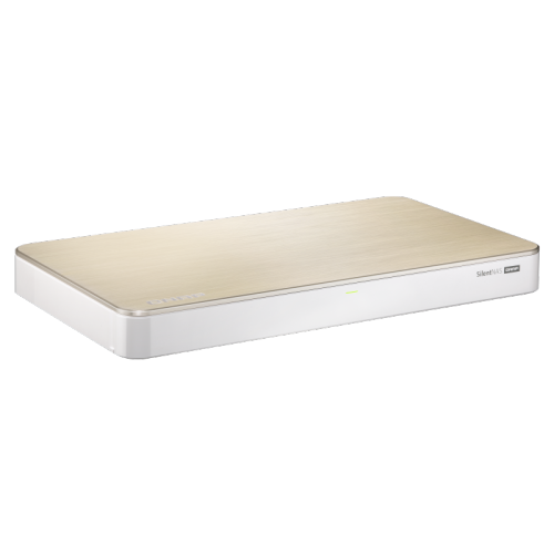 QNAP HS-453DX-8G Silent and Fanless Multimedia NAS Hybrid Storage Structure, 10GbE Connectivity, and HDMI 2.0 4K Output Screen Reader Support