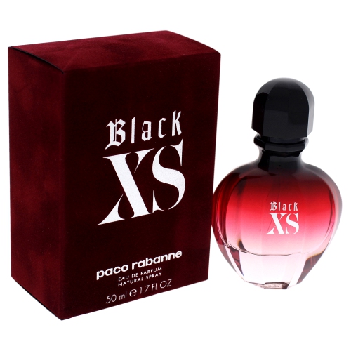 Black XS par Paco Rabanne Eau De Parfum Vaporisateur 1.7 oz