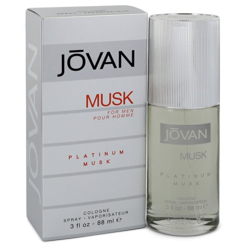 Jovan Platinum Musk par Jovan Cologne Vaporisateur 3 oz