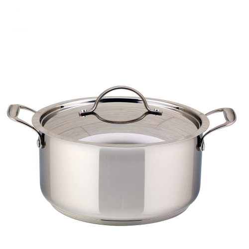 MEYER CANADA  Meyer Confederation Stainless Steel Dutch Oven, 5 L