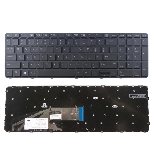 Replacement Keyboard With Frame No Backlit For HP PROBOOK 450 G4 455 G4 470 G4