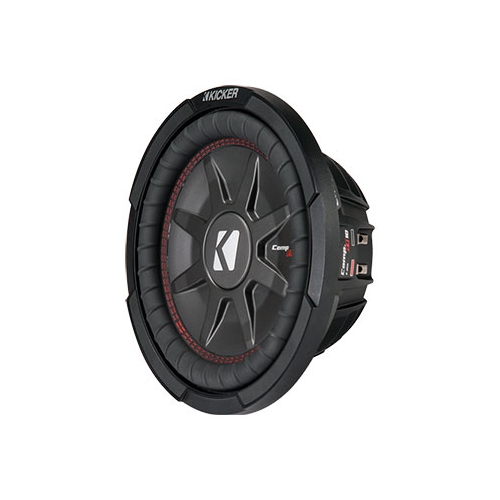Kicker CWRT102 CompRT 10" Shallow Subwoofer Dual Voice Coil 2-Ohm