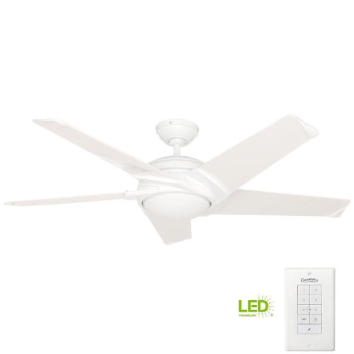 Casablanca Stealth 54 Dc Motor Ceiling Fan Snow White