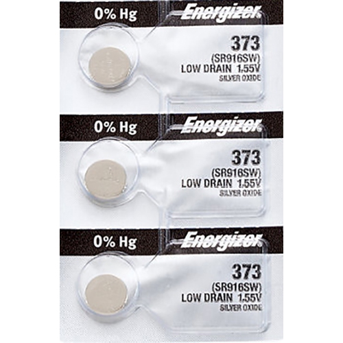 ENERGIZER  3 X 373 Watch Batteries, Sr916Sw Battery