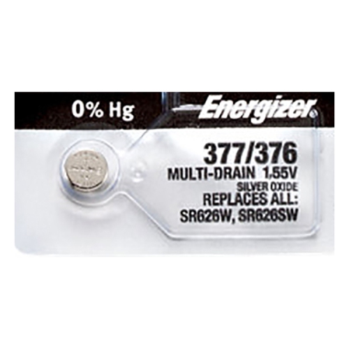 1 x Energizer 377 Watch Batteries, SR626SW or 376 Battery