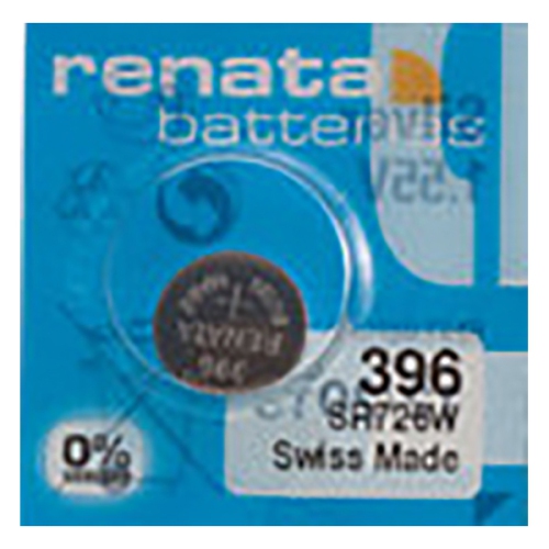 1 x Renata 396 Watch Batteries, SR726W Battery