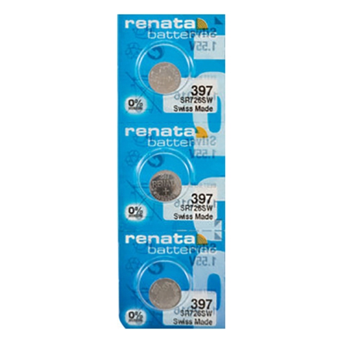 RENATA  3 X 397 Watch Batteries, Sr726Sw Battery