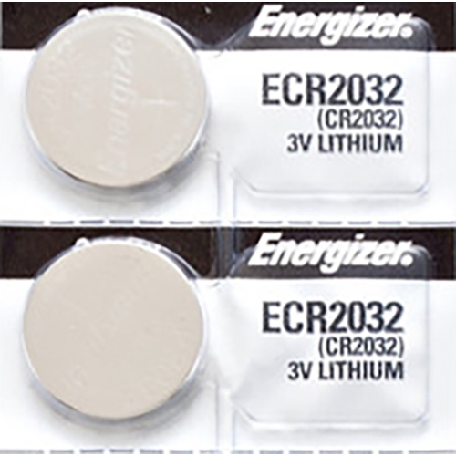 2 x Energizer CR2032 Batteries, Lithium Battery 2032