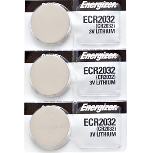 3 x Energizer CR2032 Batteries, Lithium Battery 2032