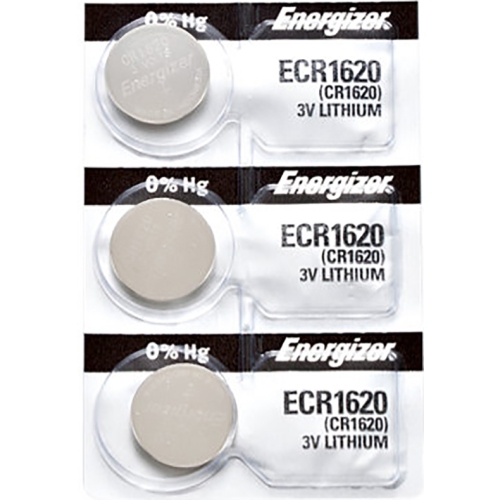 3 x Energizer CR1620 Batteries, Lithium Battery 1620
