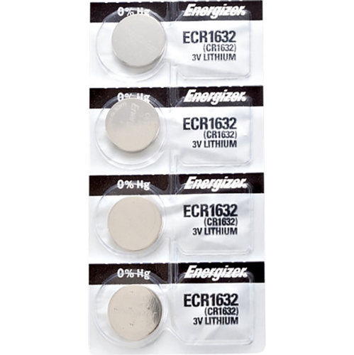 4 x Energizer CR1632 Batteries, Lithium Battery 1632