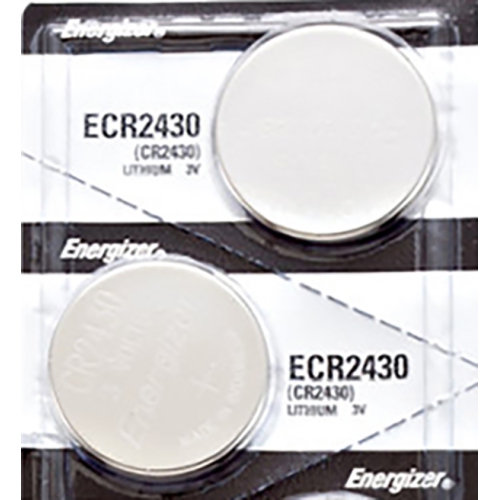 ENERGIZER  2 X Cr2430 Batteries, Lithium Battery 2430 Energizer 2430 and 2450 lithium coin batteries are the batteries I need to purchase for my in home door sensors alarm system