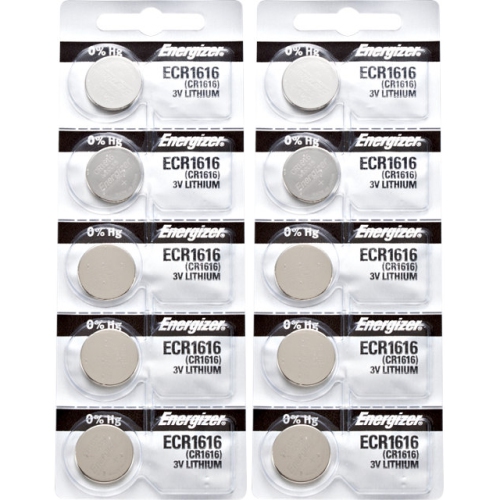 10 x Energizer CR1616 Batteries, Lithium Battery 1616