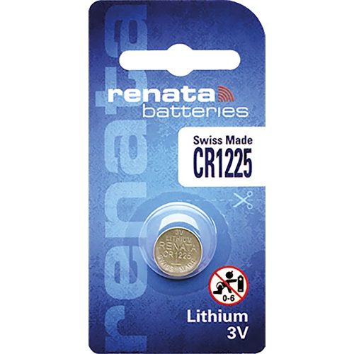 1 x Renata CR1225 Batteries, Lithium Battery 1225