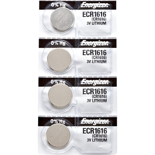 ENERGIZER  4 X Cr1616 Batteries, Lithium Battery 1616