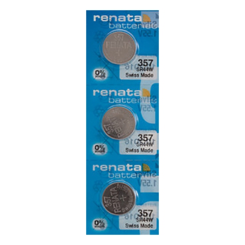 3 piles pour montre Renata de 357 V, pile SR44&nbsp;W