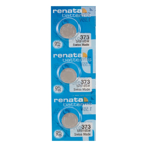 3 x Renata 373 Watch Batteries, SR916SW Battery