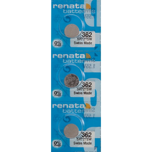 3 x Renata 362 Watch Batteries, SR721SW Battery