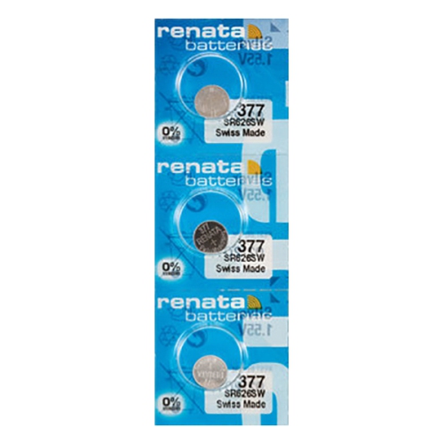 RENATA  3 X 377 Watch Batteries, Sr626Sw Battery