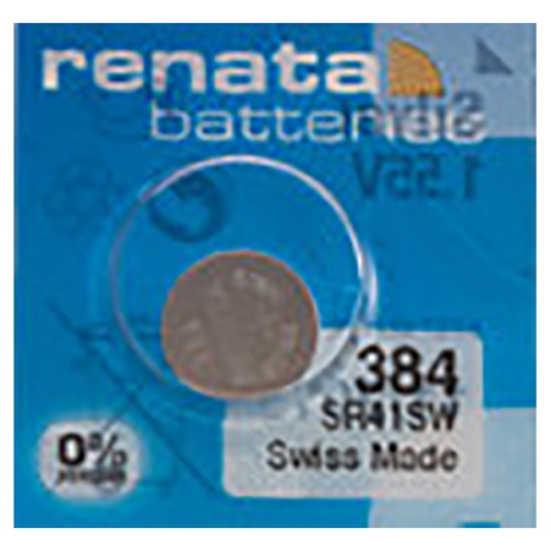 RENATA  1 X 384 Watch Batteries, Sr41Sw Battery
