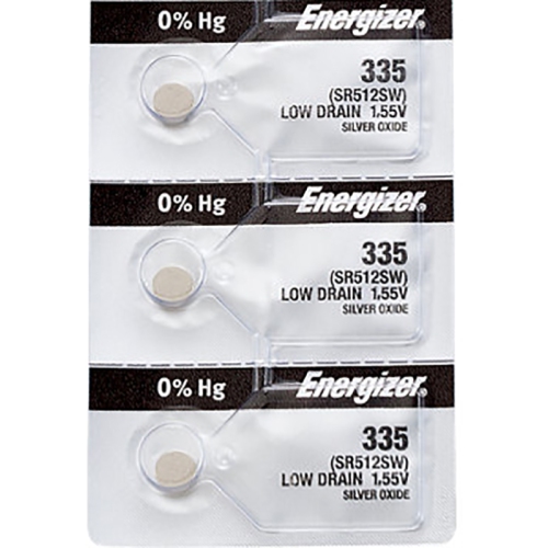 3 x Energizer 335 Watch Batteries, SR512SW Battery