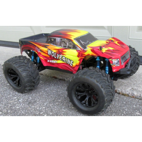Wolverine Pro RC Truck Brushless Electric 1/10 4WD RTR with 2S LIPO Battery 70192 FREE SHIPPING