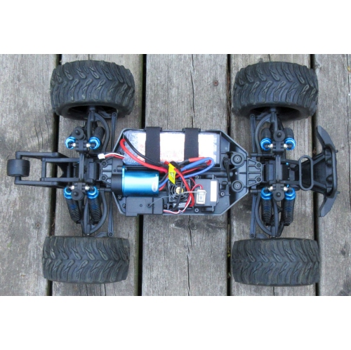Wolverine Pro RC Truck Brushless Electric 1/10 4WD RTR with 2S LIPO Battery 70192 FREE SHIPPING